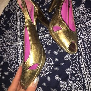Gold Heels